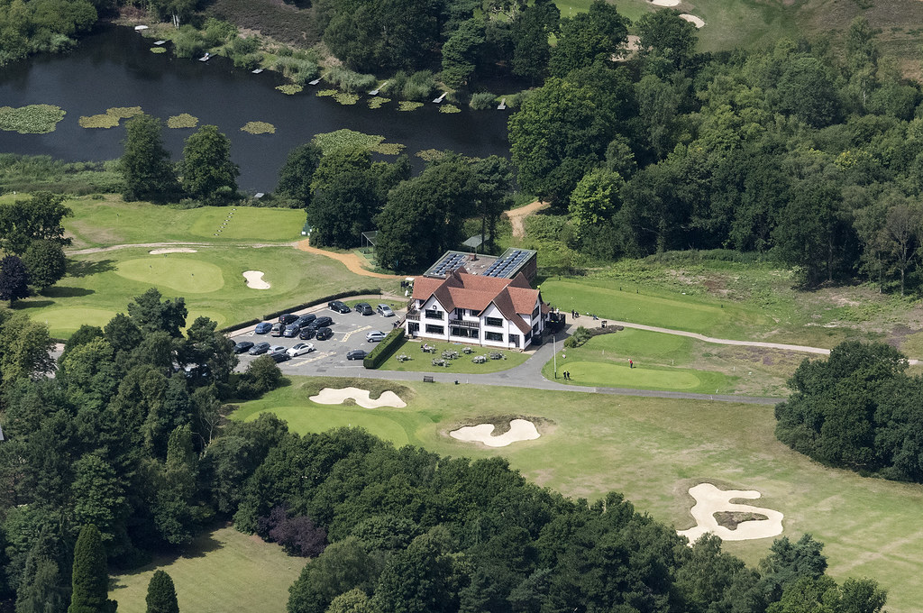 Ipswich or Purdis Heath Golf Club in Suffolk UK aerial Flickr