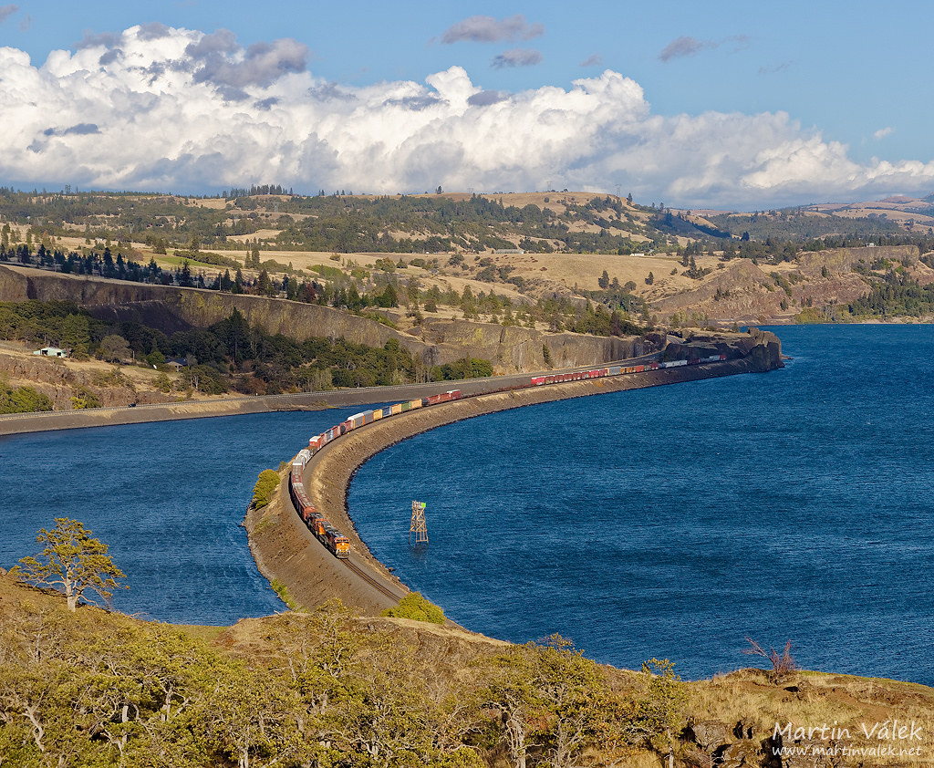 BNSF, Lyle Bingen (Washington, USA) Martin Válek Flickr