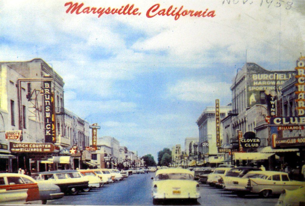 20080828 04 Marysville, California post card David Wilson Flickr