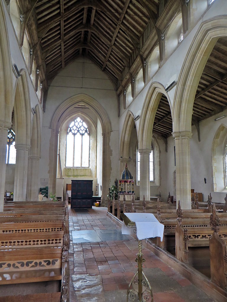 Great Walsingham Norfolk Looking west down the nave begun … Flickr