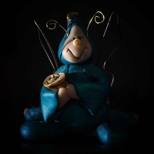 La petite fée bleue The Little Blue Fairy La pequeña hada … Flickr