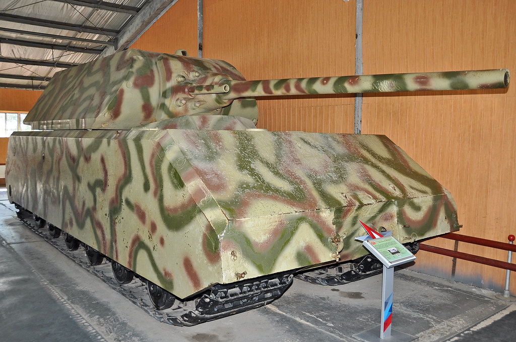 German Panzer VIII Maus Kubinka Tank Museum outside Moscow… Flickr