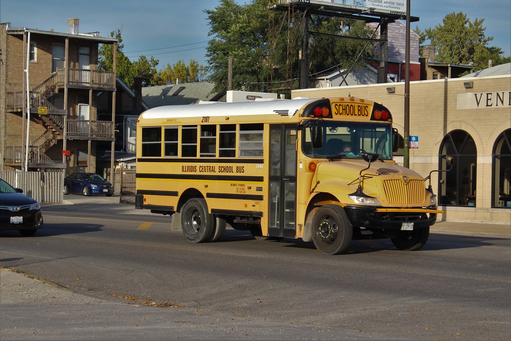 Illinois Central School Bus 2181 mbernero Flickr