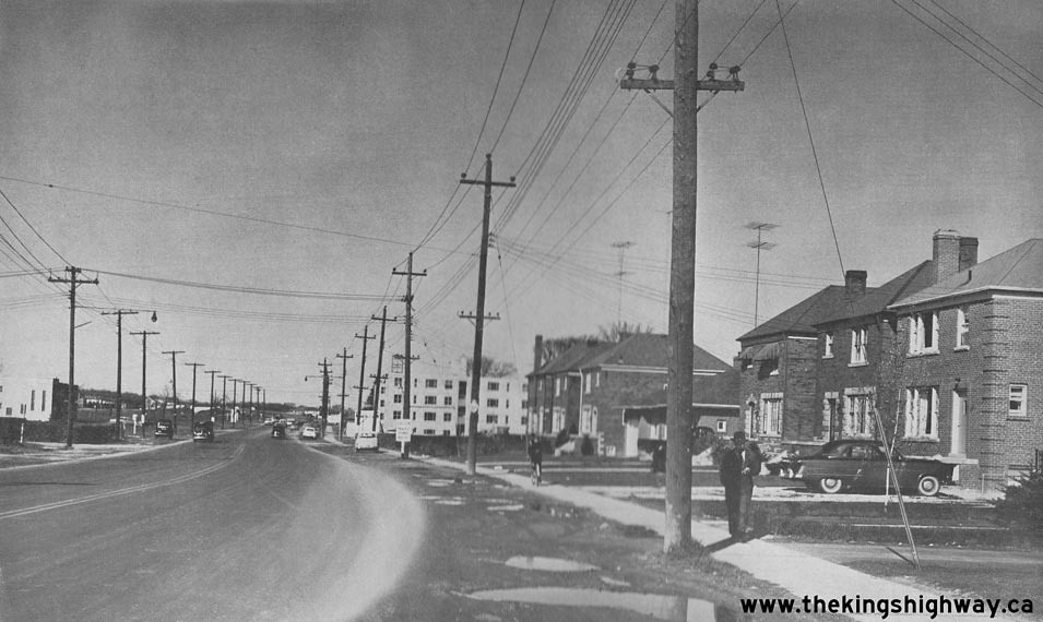 Avenue Rd. facing Wilson Ave. 1953 Howard Flickr