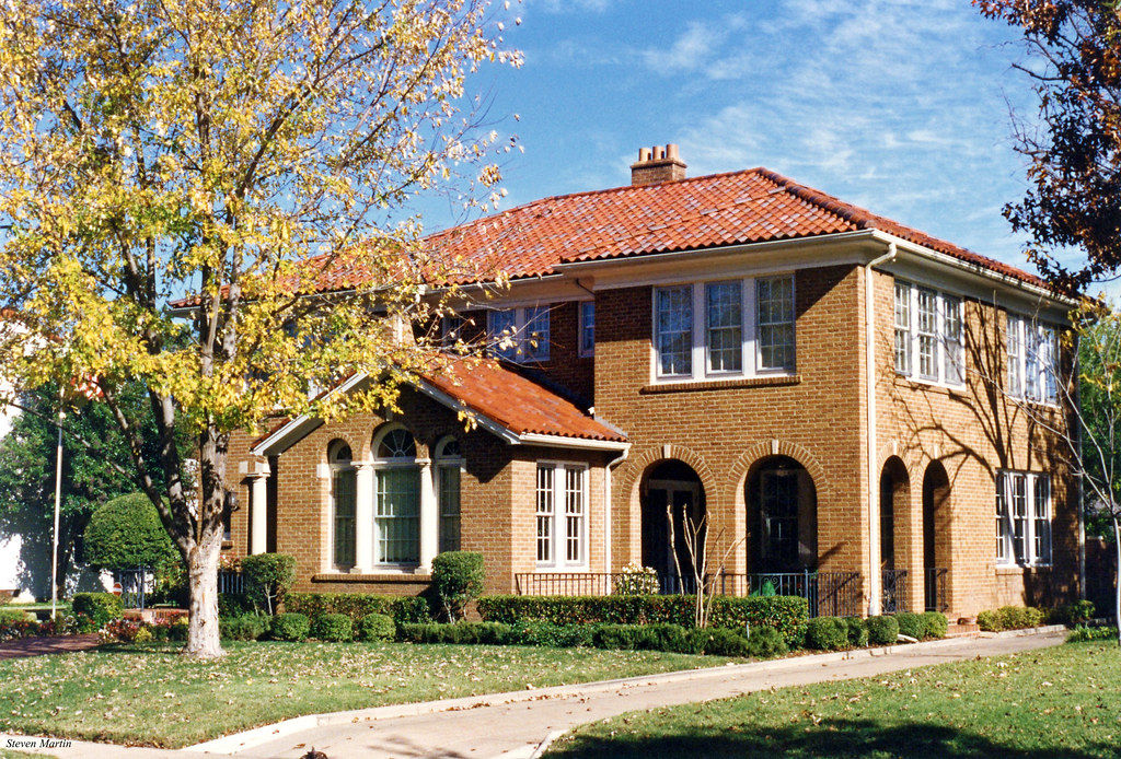 House in Park Hill, Fort Worth Brick Mediterranean Style h… Flickr