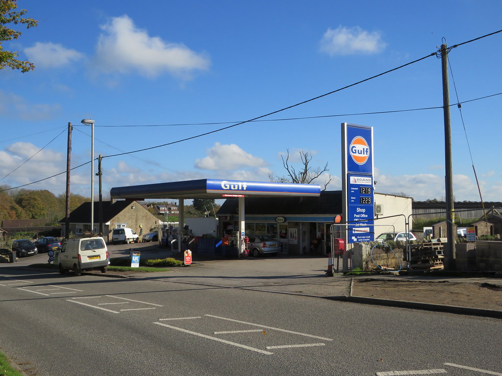 Gulf Garage, Bourton, Dorset Formerly Texaco as Go… Flickr