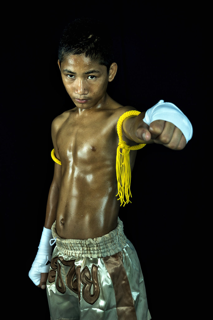 Young Kickboxers Experimenting with studio lights Mio Cade Flickr