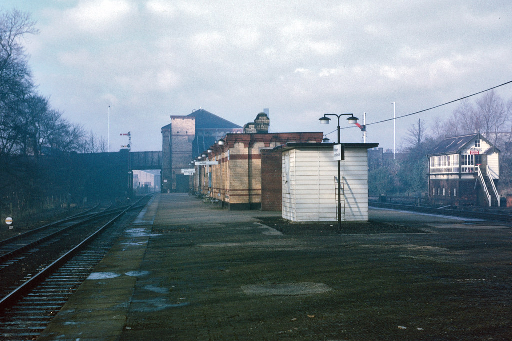 Kirkham & Wesham railway station. 1974 Kirkham & Wesham ra… Flickr