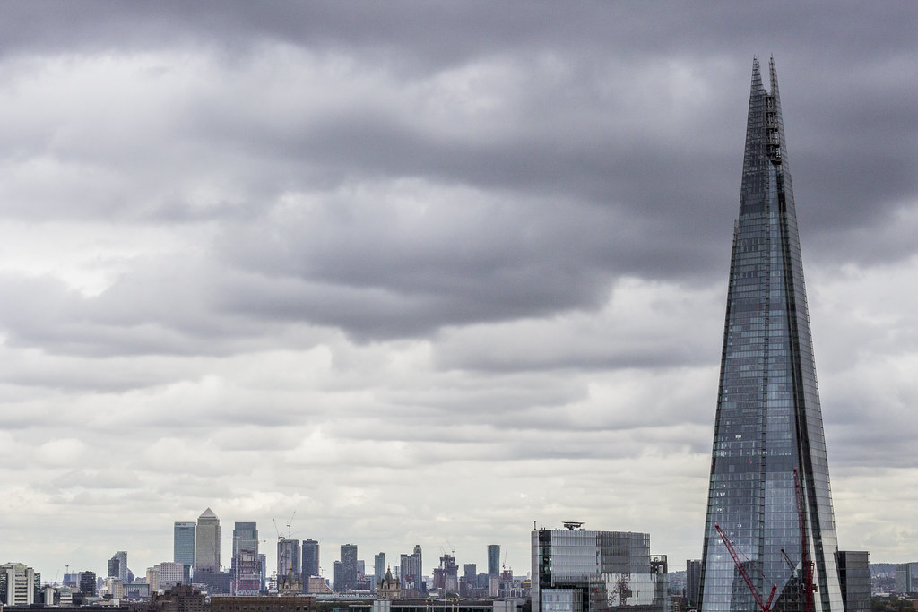 London Skyline British Weather Jay Flickr