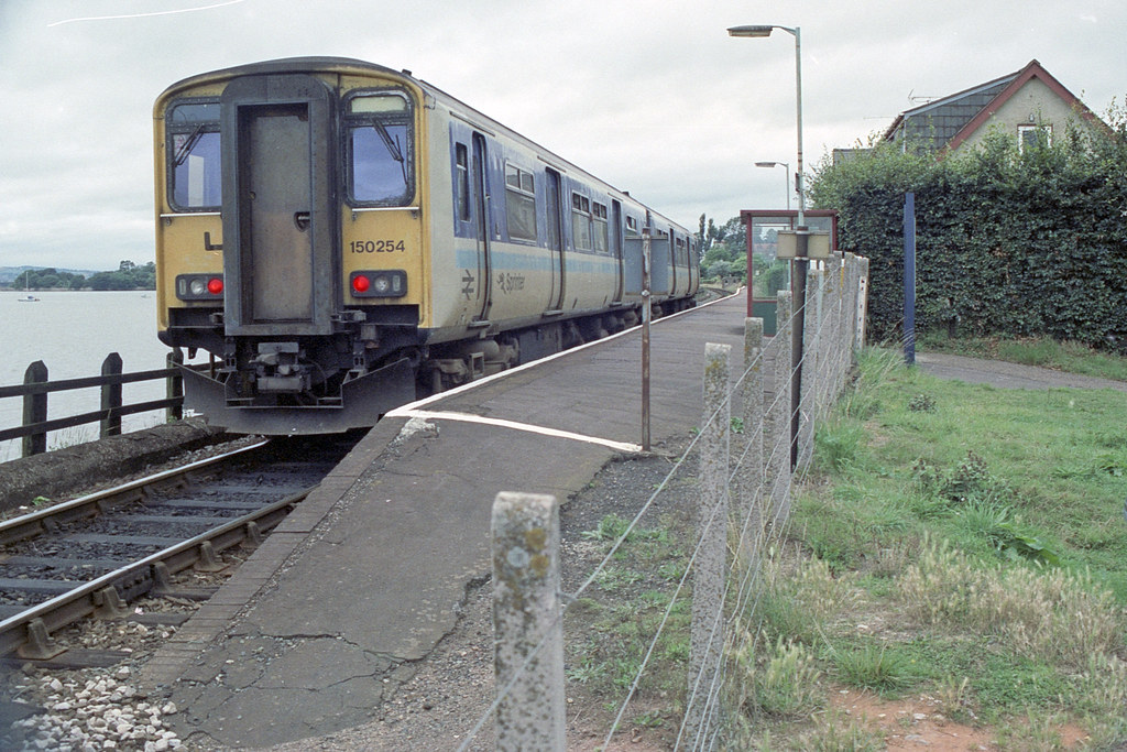 Exton Station, 18 Aug 1994 Exton Station, Edge of the Exe … Flickr
