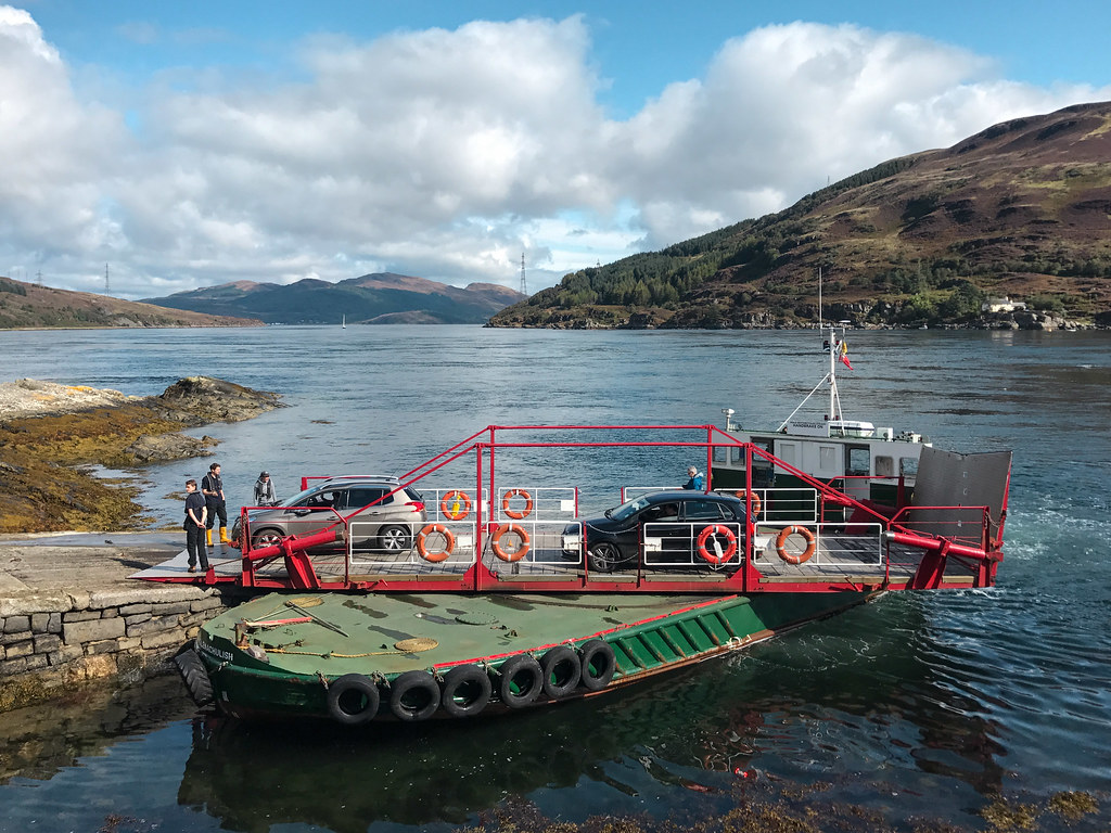 Turntable Ferry The Glenachulish, Isle of Skye, Kylerhea