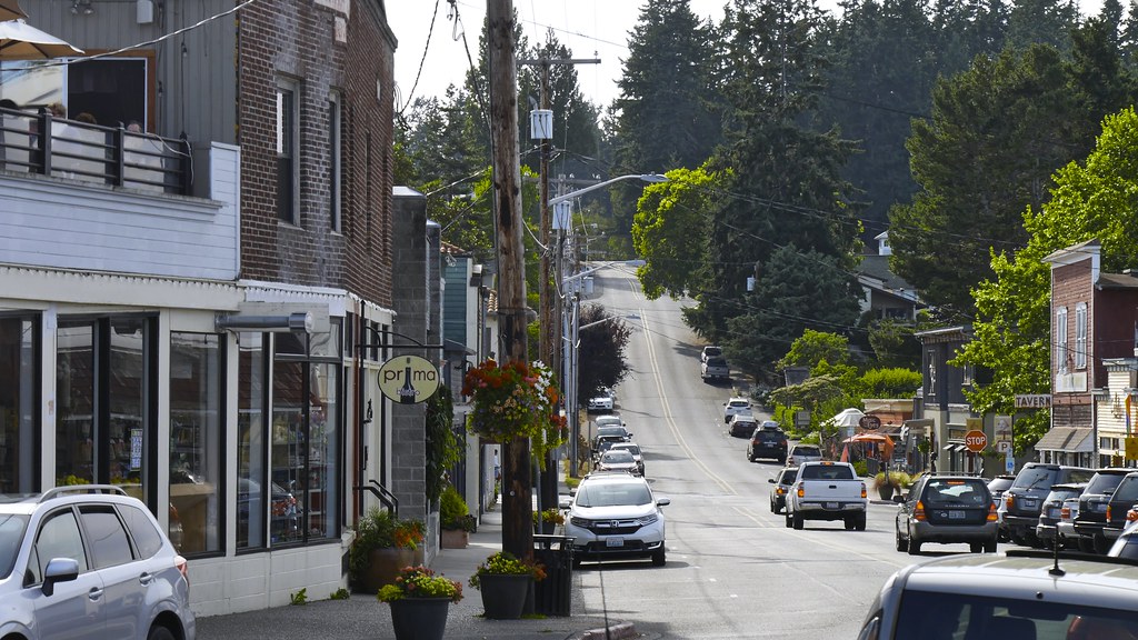 Beautiful downtown Langley, on Whidbey Island Beautiful do… Flickr