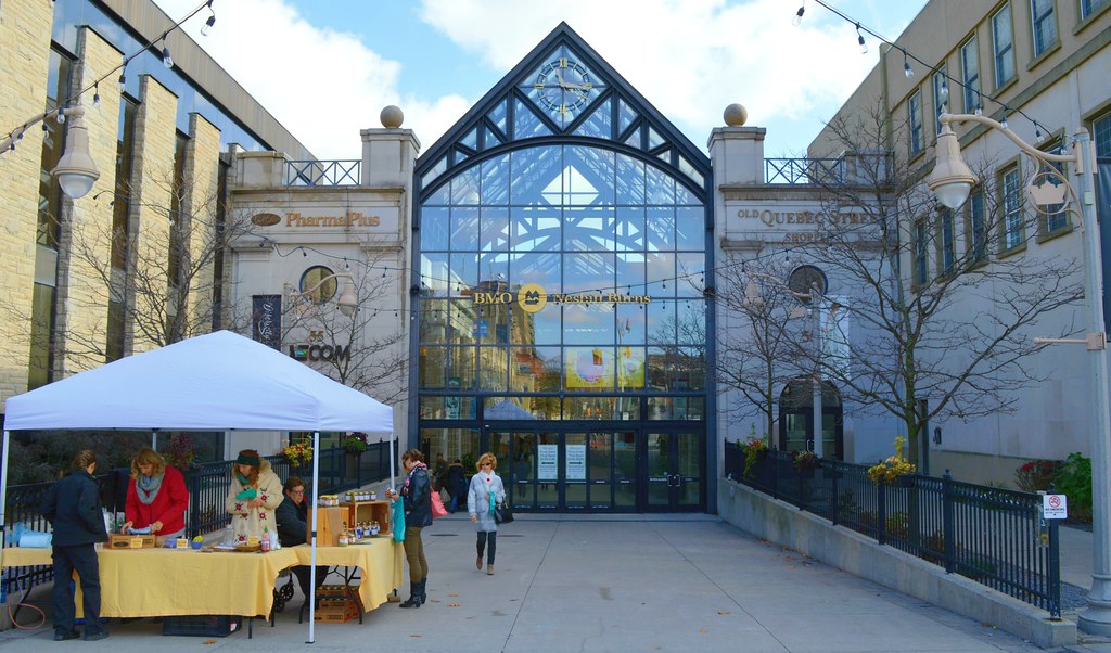 Front Entrance To Old Quebec Street Mall. 55 Wyndham S… Flickr