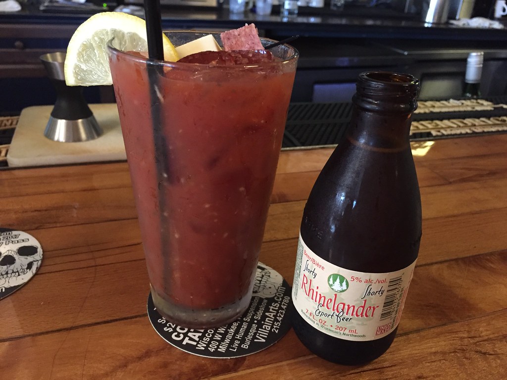Bloody Mary & Rhinelander Beer Chaser Mark Susina Flickr