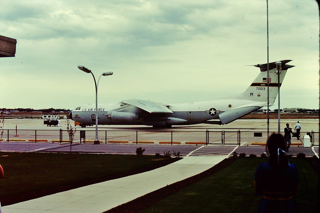 C141 70013 (670013), poss. at Andrews AFB, MD Oliver G Flickr