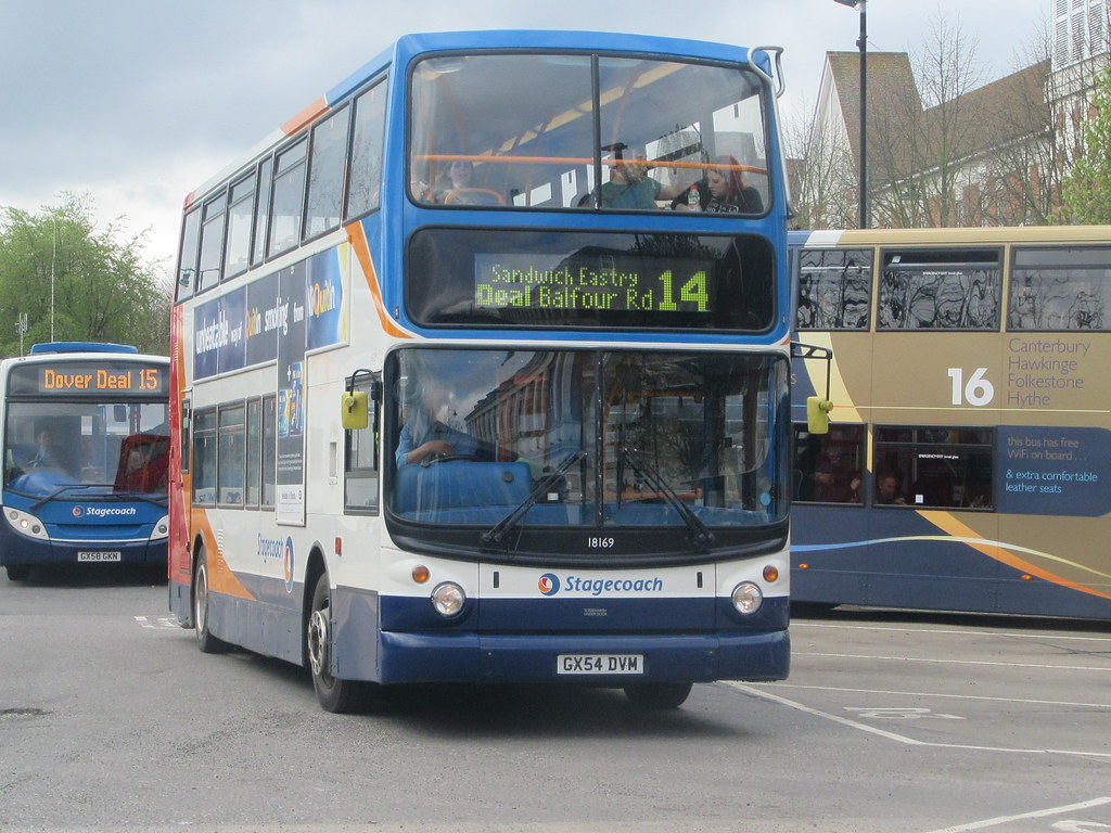 Stagecoach 18169 GX54DVM Seen in Canterbury on route 14 Al… Flickr