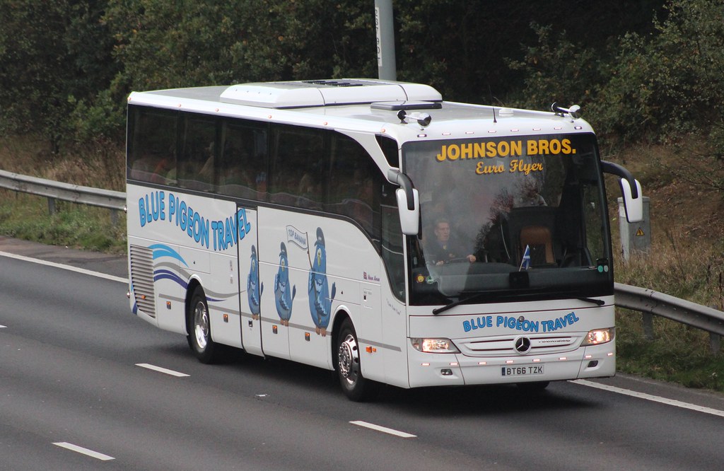 Johnson Bros. Worksop BT66TZK northbound on the M1 nr She… Flickr