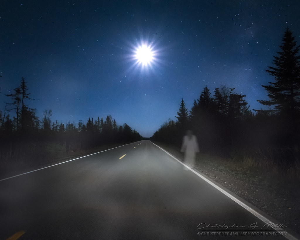 Ghost of Haynesville Woods The haunted stretch of road thr… Flickr
