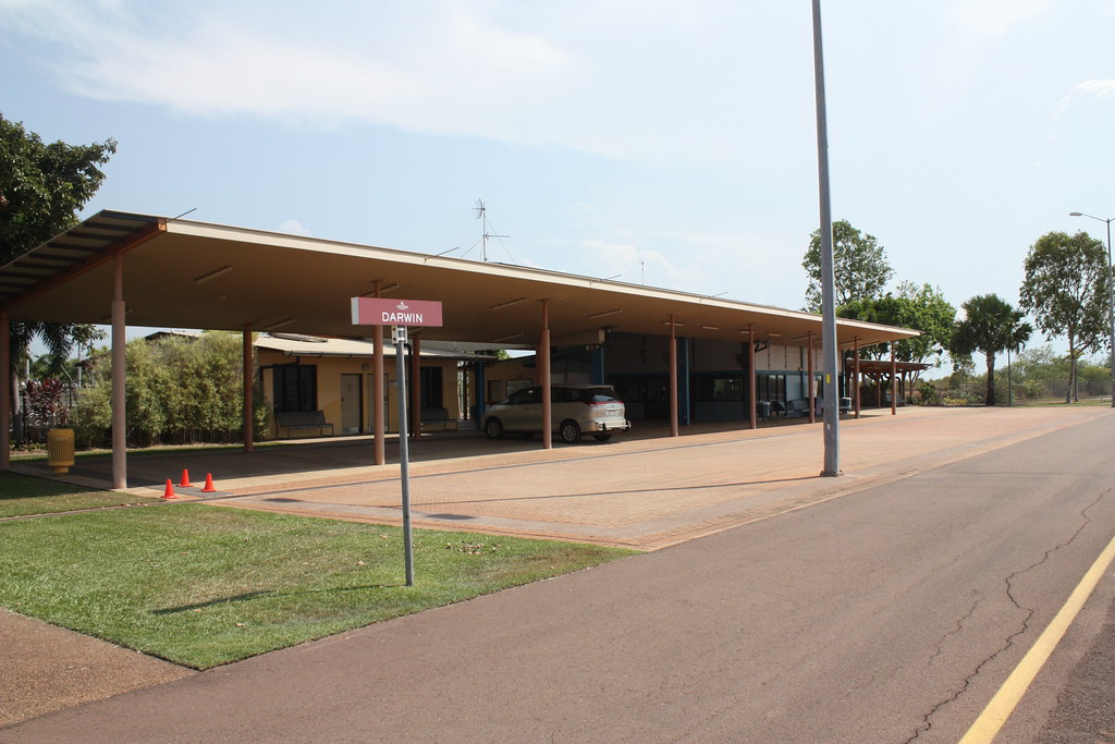 Darwin Railway Station platform Garry Sanders Flickr