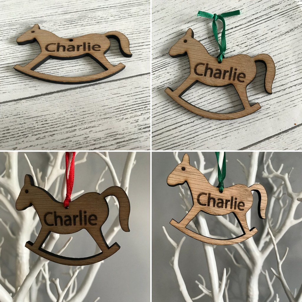 Rocking Horse Tree Decorations sharon Venn Flickr