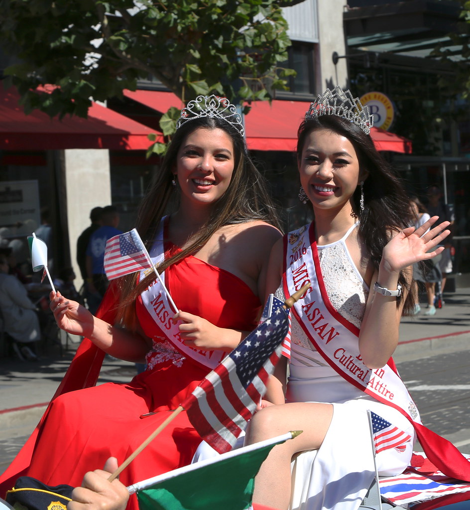 Miss Asian America Pageant Winners, with American Legion C… Flickr