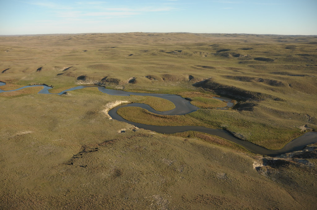 Aerial View North Loup River, Sandhills, Nebraska 101117 Flickr