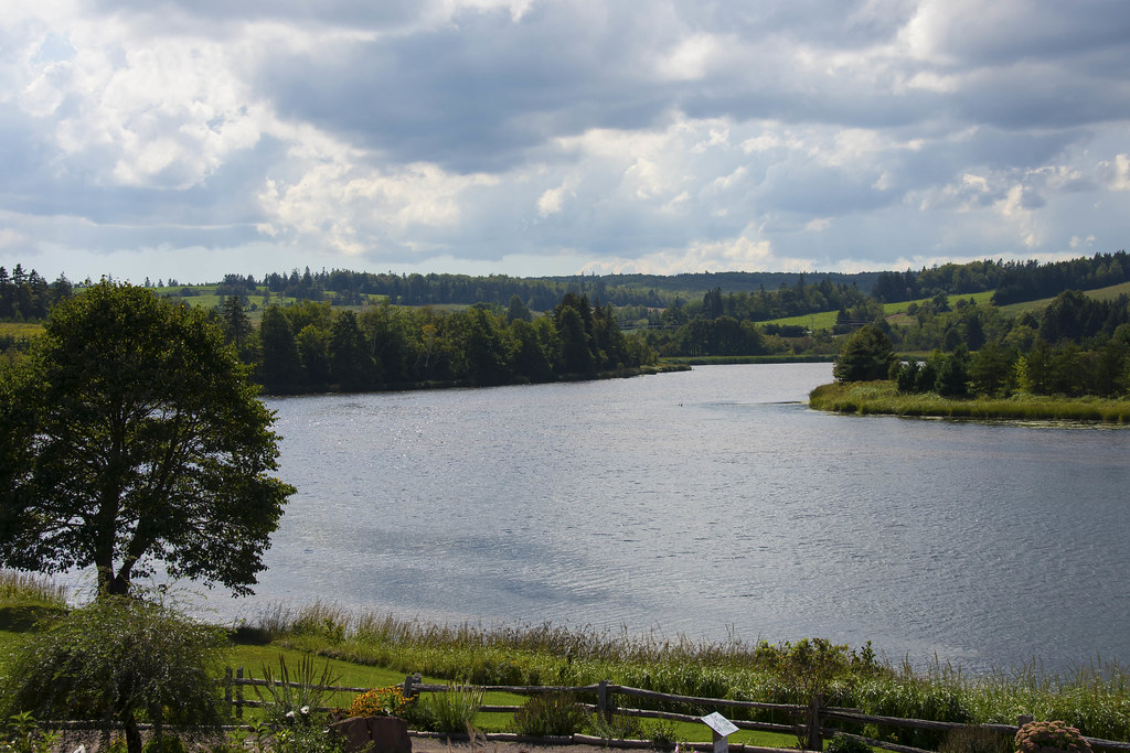 Hunter River, New Glasgow, PEI, Canada The view over the H… Flickr