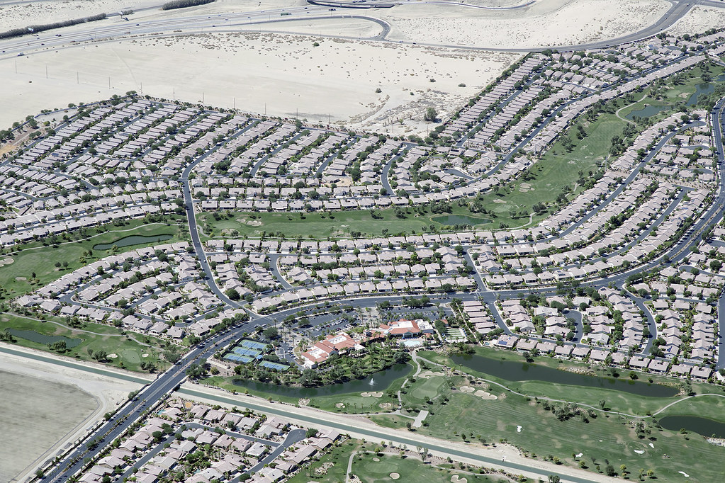 Aerial view of Sun City Shadow Hills, Indio, Coachella Val… Flickr