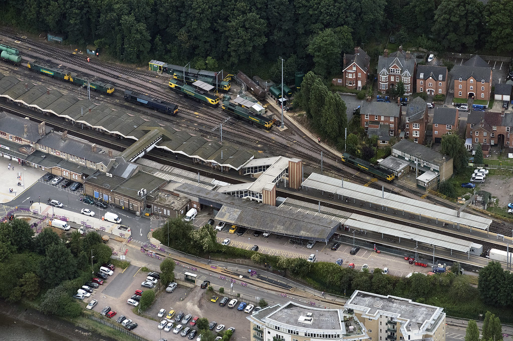 Ipswich Railway Station aerial view Ipswich Railway Statio… Flickr