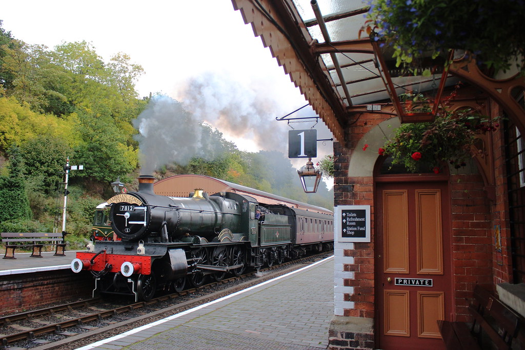 Erlestoke Manor on the Severn Valley Railway. Manor Class … Flickr