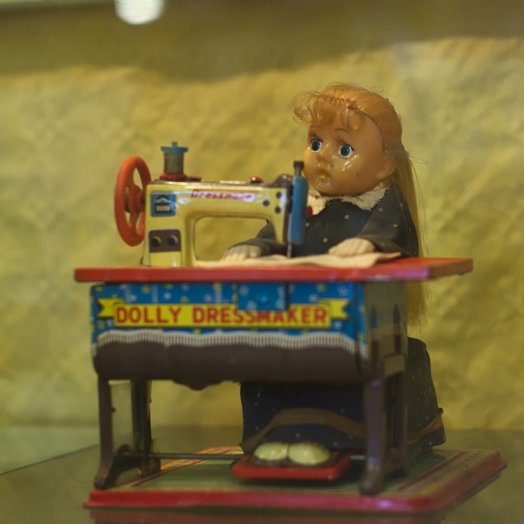 Dolly Dressmaker, Japan 1950s In the Musée du Jouet in Péz… Flickr