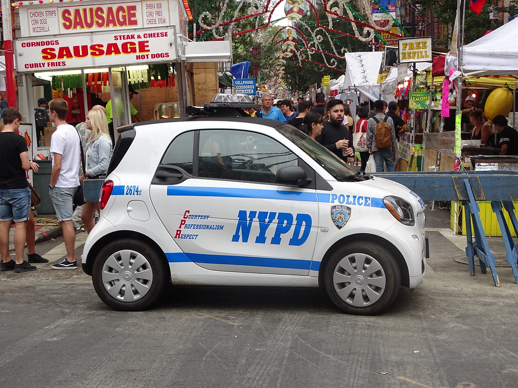 New York, Smart Police Car New York, Small Police Car Flickr