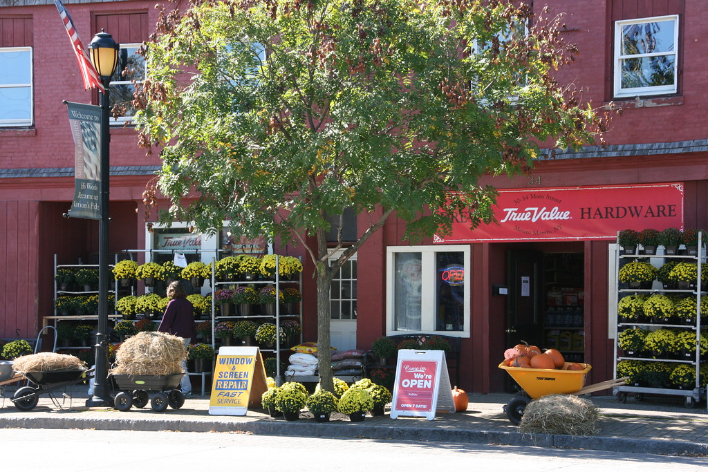 Hardware store Mount Morris, New York 2017. drpep Flickr