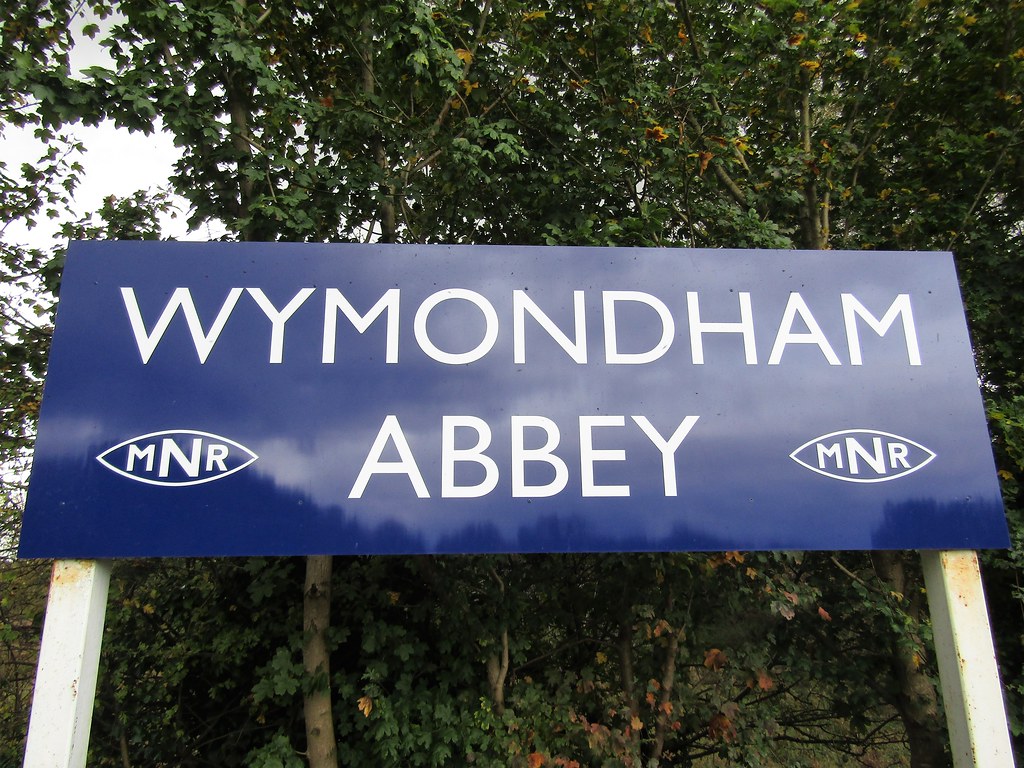 Wymondham Abbey Station Sign Wymondham Abbey Station Sign Flickr