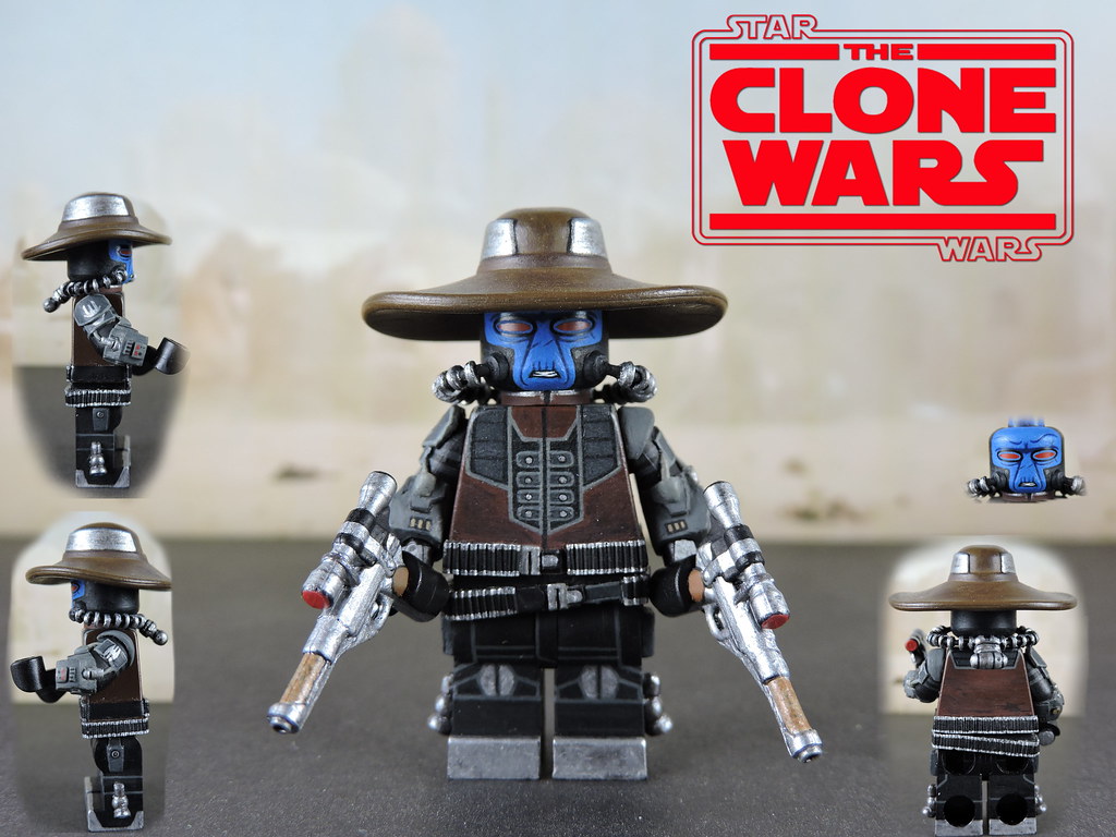 Custom LEGO Star Wars The Clone Wars Cad Bane Minifigure Flickr
