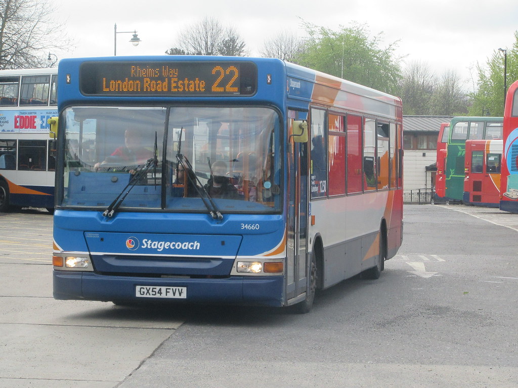 Stagecoach 34660 GX54FVV Seen in Canterbury on route 22 Al… Flickr