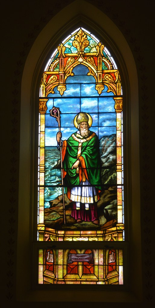 Stained Glass window 002 Saint Joachim Catholic Church a photo on