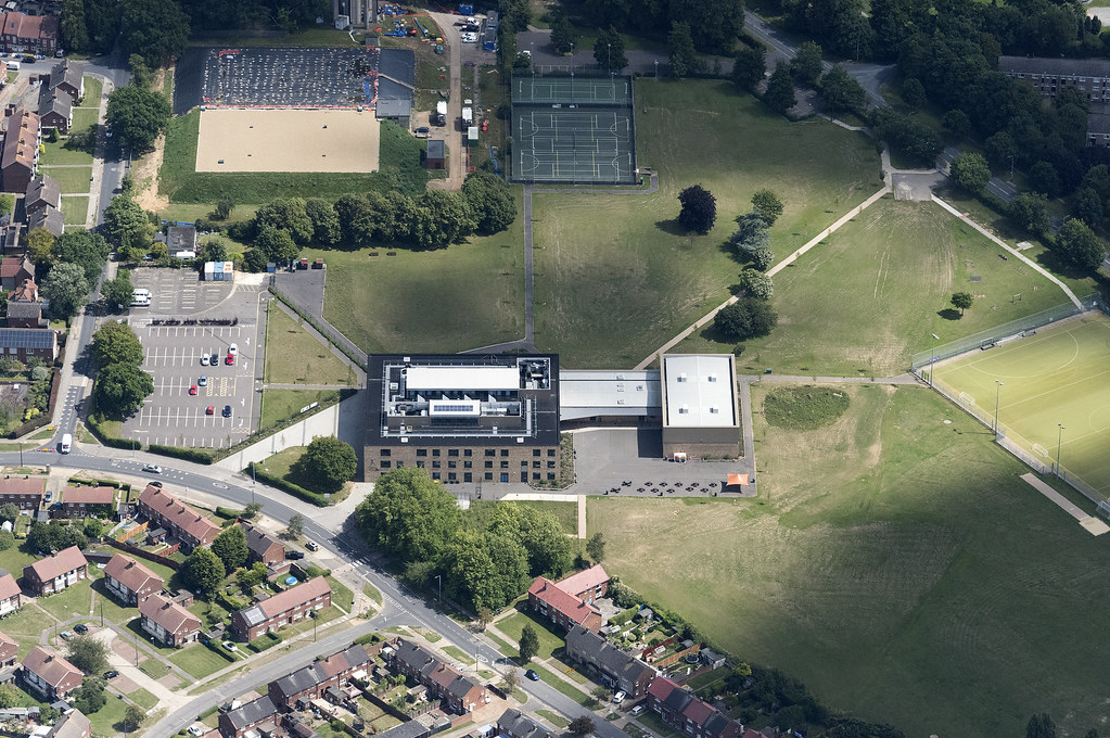 Chantry Academy in Ipswich Suffolk uk aerial Ipswich Cha… Flickr