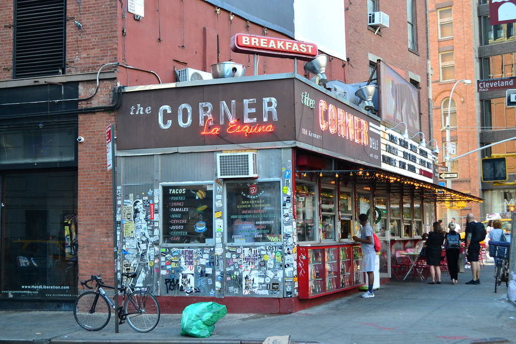 The Corner Deli, Kenmore Street at Cleveland Place, NYC Flickr