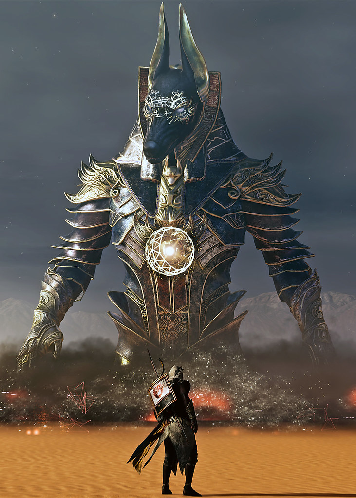 Anubis, God of Death Assassin's Creed Origins Trials of