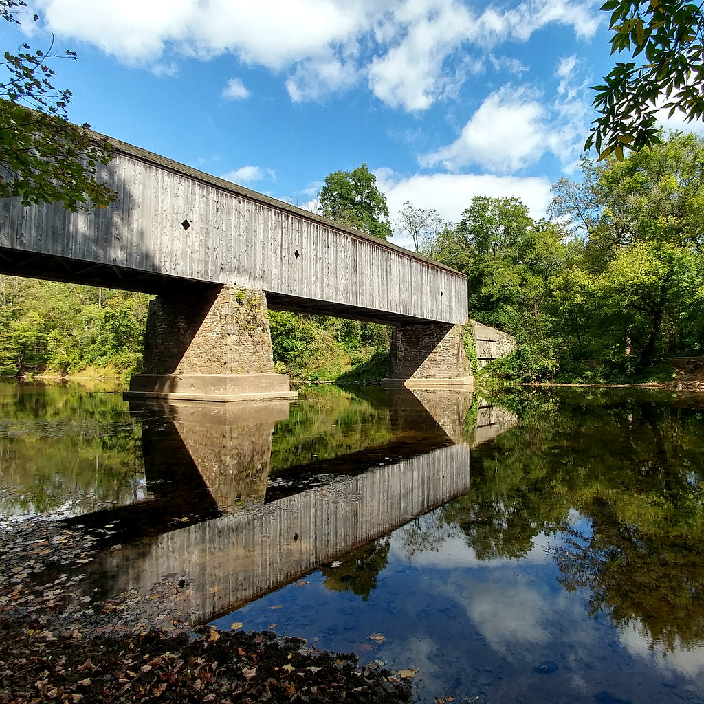 Schofield Ford Covered Bridge Richboro, Pennsylvania Flickr