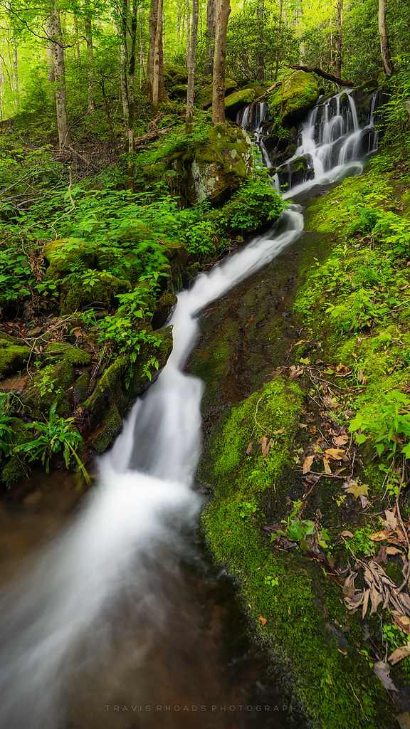 Tremont Waterfall A small falls off the side of the road i… Flickr