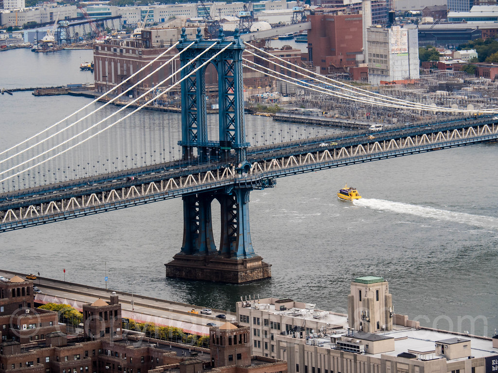 Manhattan Tower of the Manhattan Bridge, Two Bridges, New … Flickr