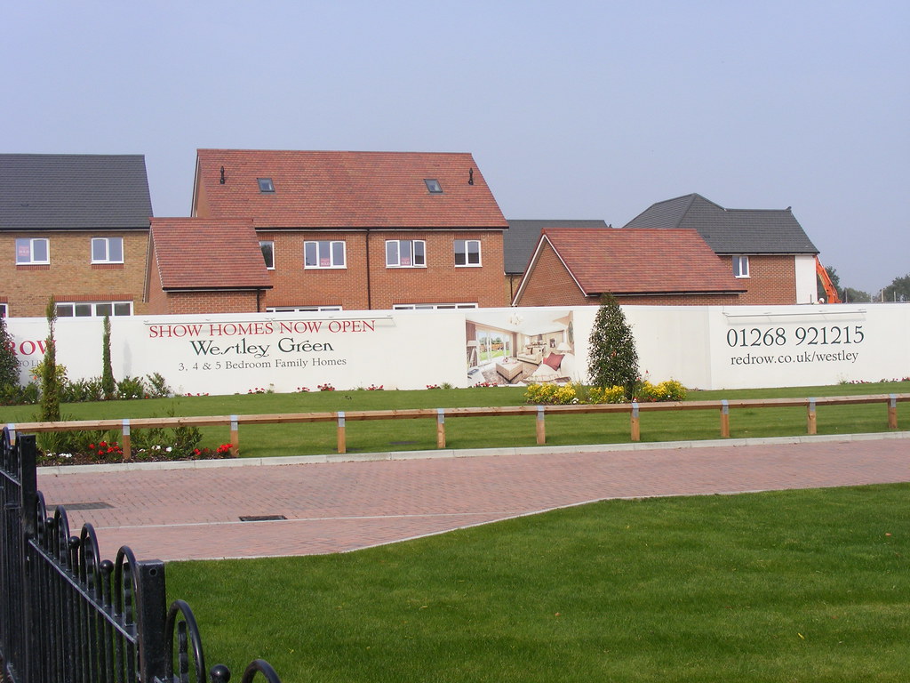 Westley Green housing development, Dry Street, by Redrow. Basildon a