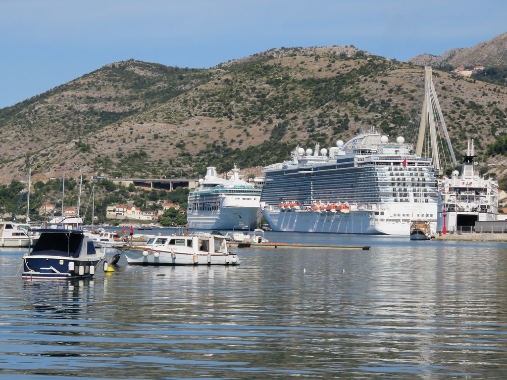 Croatia Dalmatia Dubrovnik Port of Dubrovnik Cruis