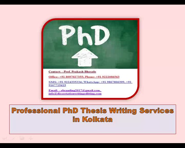 2.Professional PhD Thesis Writing Services in Kolkata Flickr