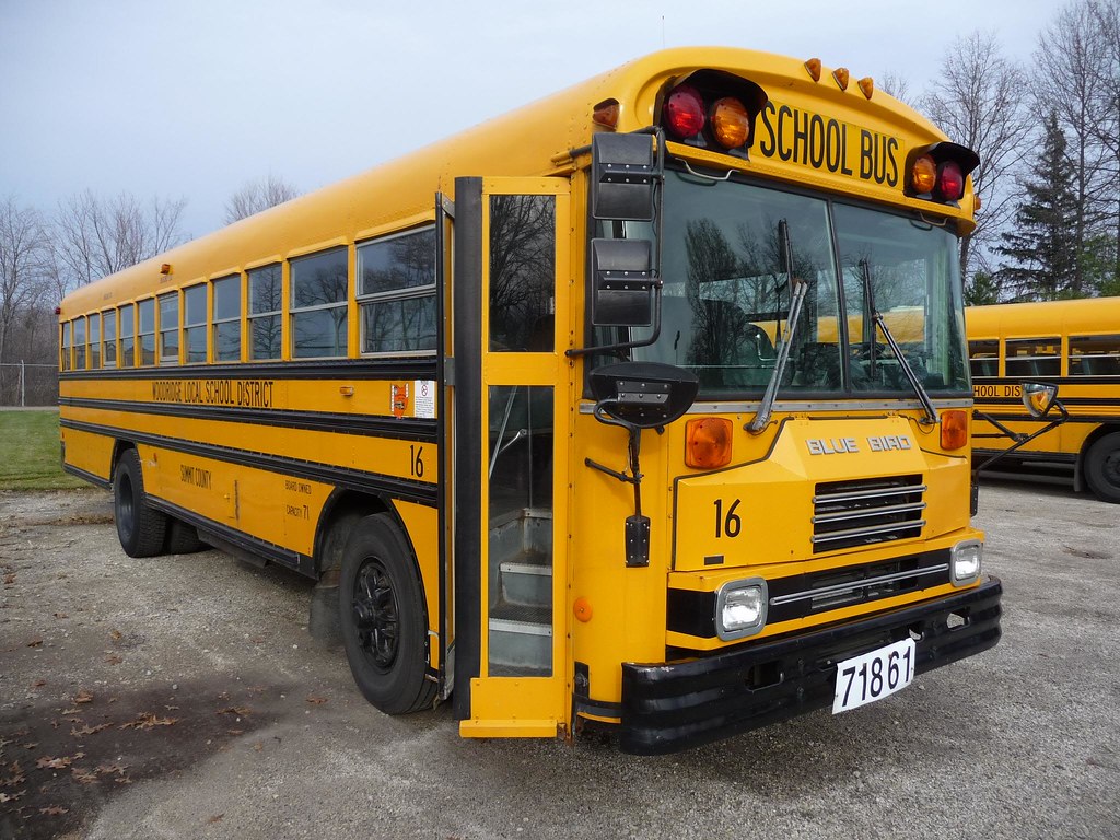 Woodridge 16 | Woodridge 16, 1991 Bluebird TC2000 FE. Ohio I… | Flickr