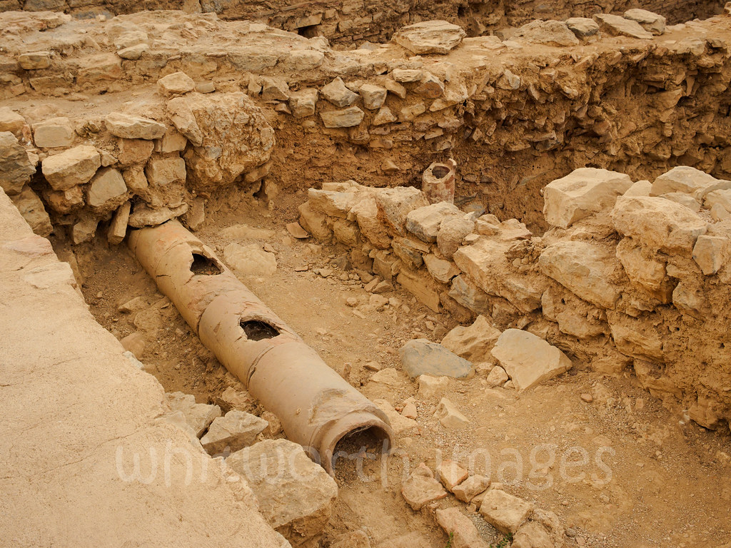 Ancient plumbing Plumbing in the Terrace Houses, Ephesus