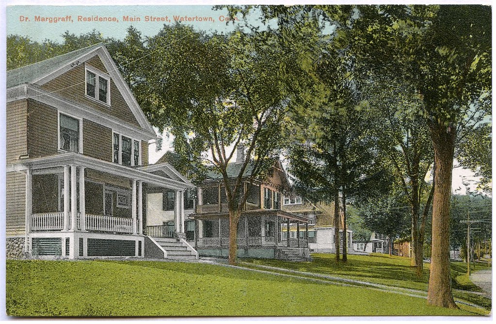 Marggraff House, Main St Watertown, CT. In 1889, this Main… Flickr
