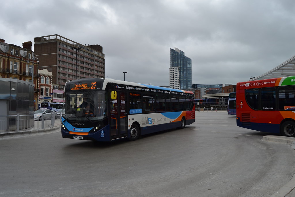 Flickriver Photoset 'Portsmouth Buses 10th October 2017' by